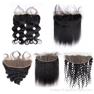 13x4 Ear To Ear lace Frontal Closure Body Wave With Baby Hair Unprocessed Brazilian Virgin Hair Human Hair Frontal